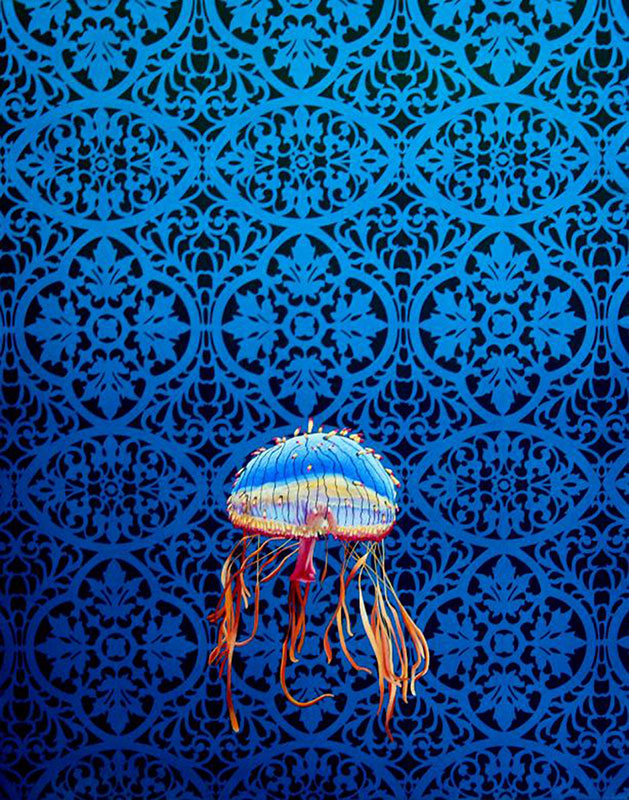 Flowerhat Jellyfish by Bob 'Omar' Tunnoch